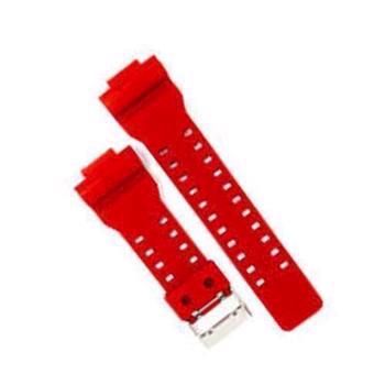 Casio original red watch strap for GA-120, GDF-100 and GA-110